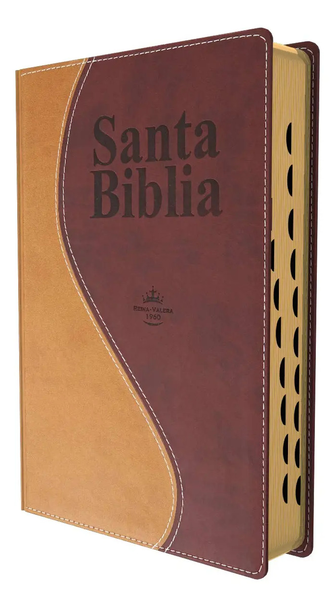 Biblia 1960 Letra Gigante Reina Valera Dos Tonos Indice