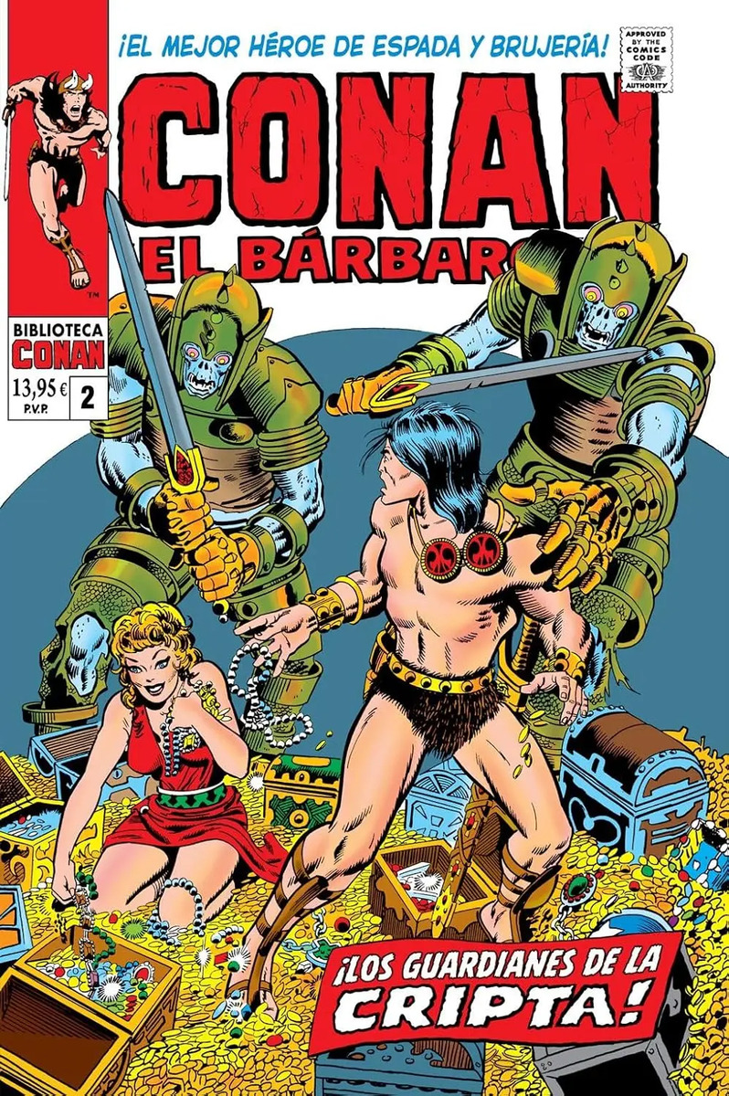 Conan El Barbaro 2 1971 Guardianes Cripta