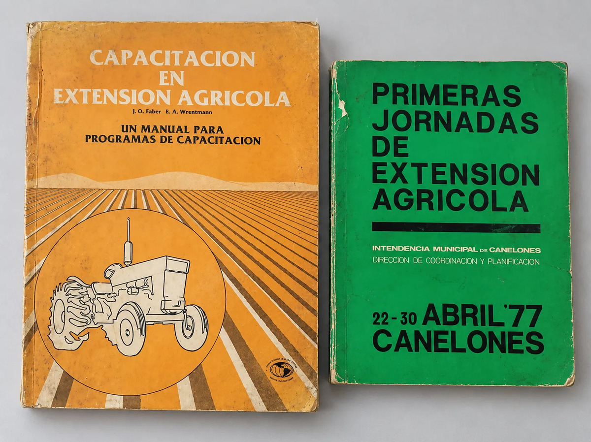 Pack 2 Libros Extensión Agrícola Uruguay Canelones