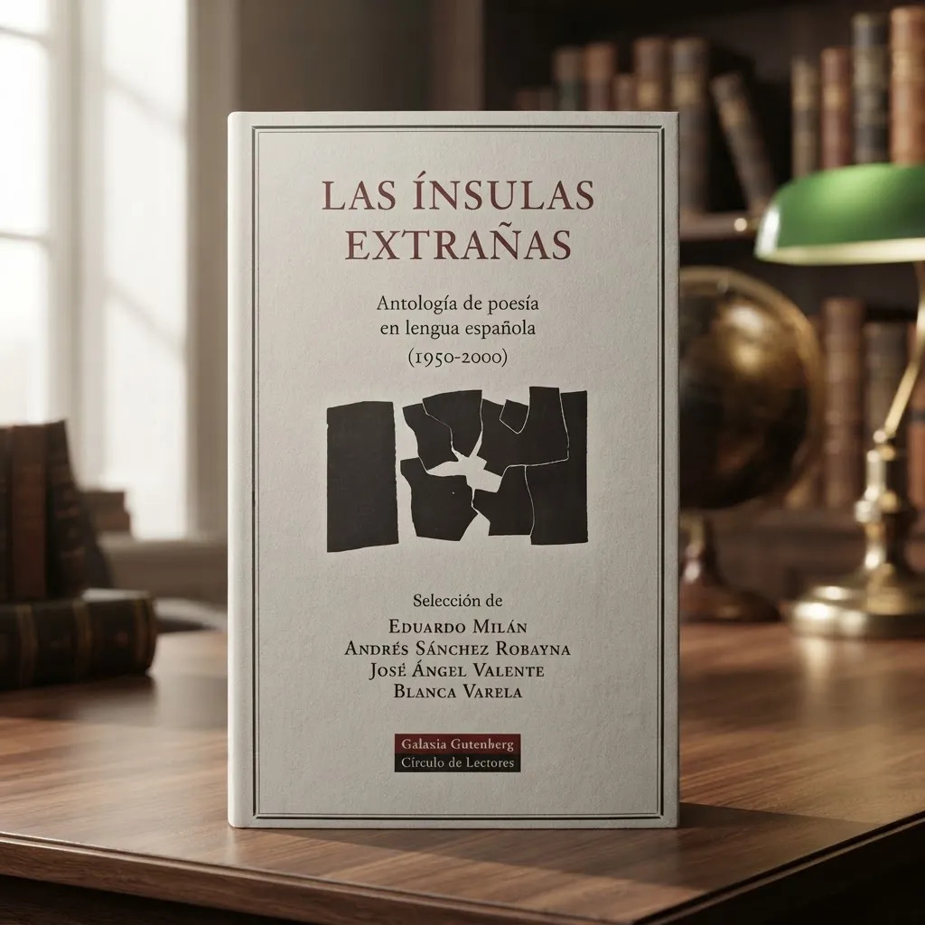 Las Ínsulas Extrañas Antología Poesía Española