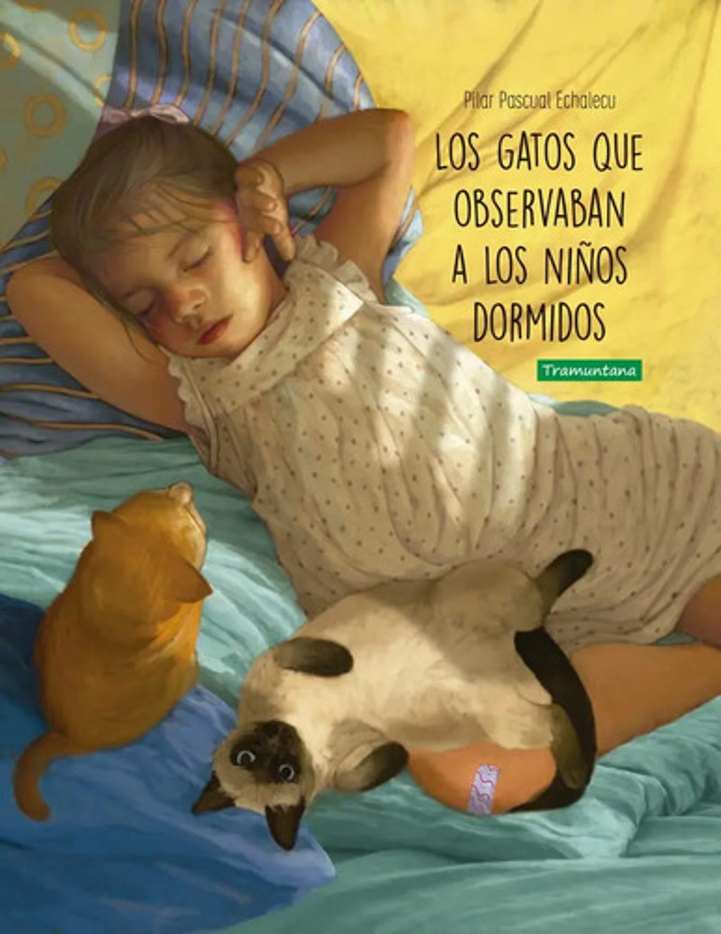 Los Gatos Que Observaban A Los Niños Dormidos