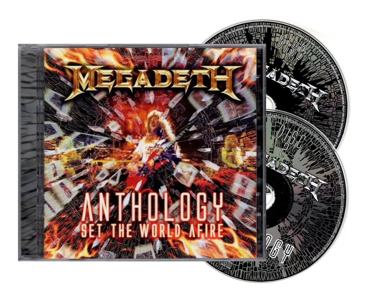 Megadeth Anthology Set The World Afire 2 Cd Rock Físico Sony Music 2008