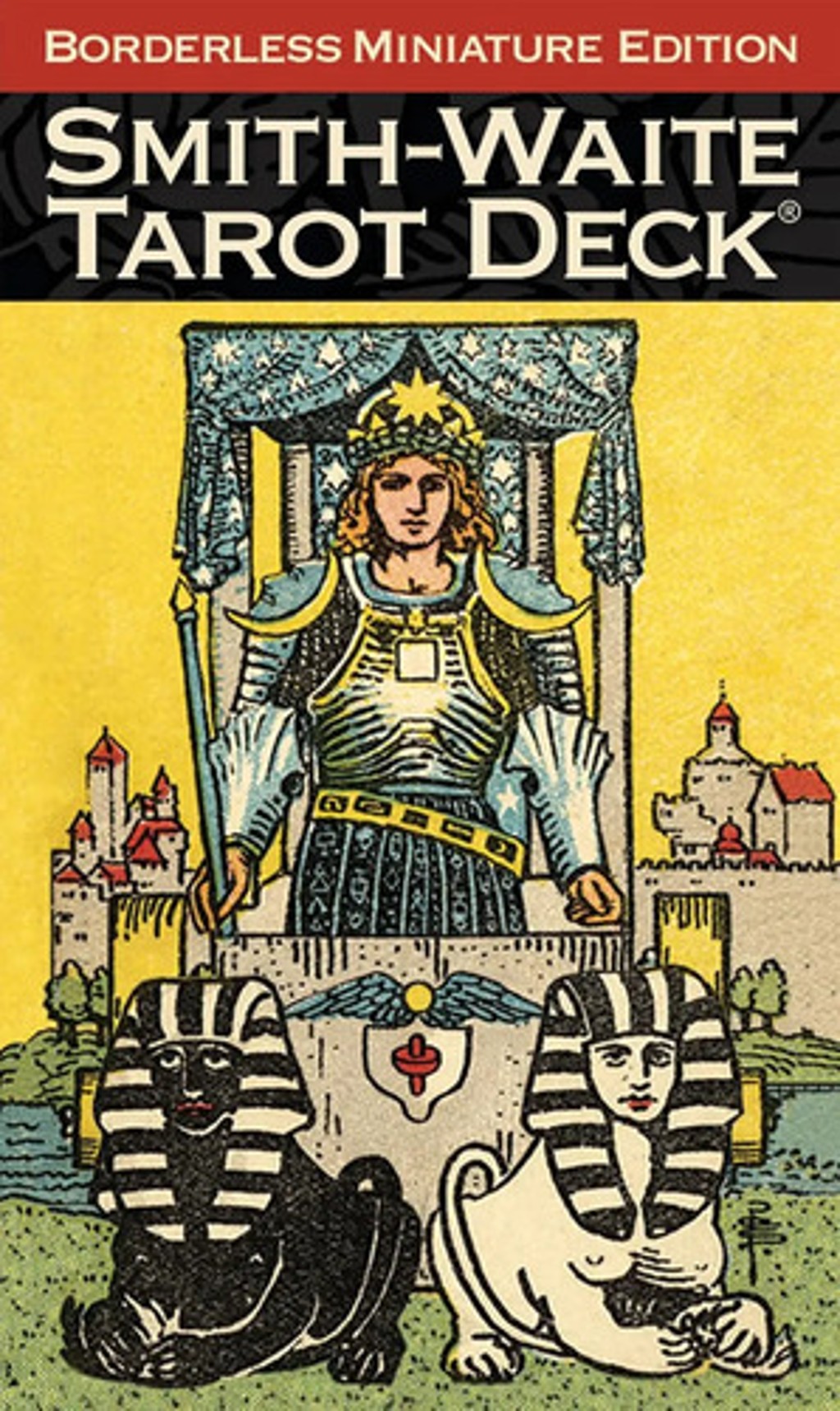 Smith-waite Tarot Mini Sin Bordes - Clásico Y Portátil