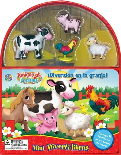 Diversión En La Granja - Mini Divertilibros - Phidal