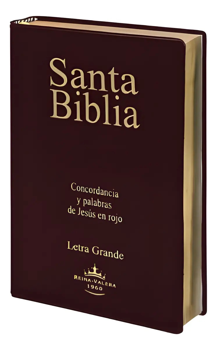 Santa Biblia Letra Grande: Concordancia y Palabras de Jesús en Rojo