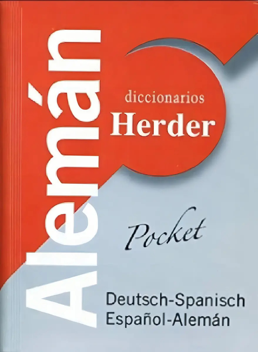 Herder Diccionario Pocket Aleman-español/deutsch-spanisch