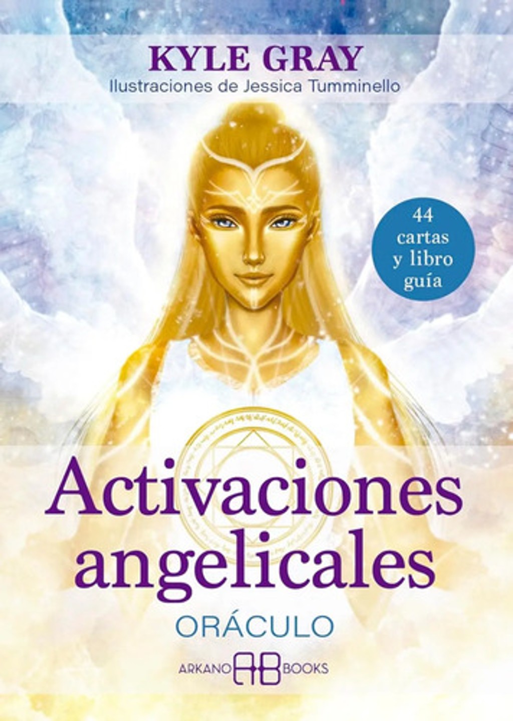 Oráculo Activaciones Angelicales 44 Carta Guía Español Tarot