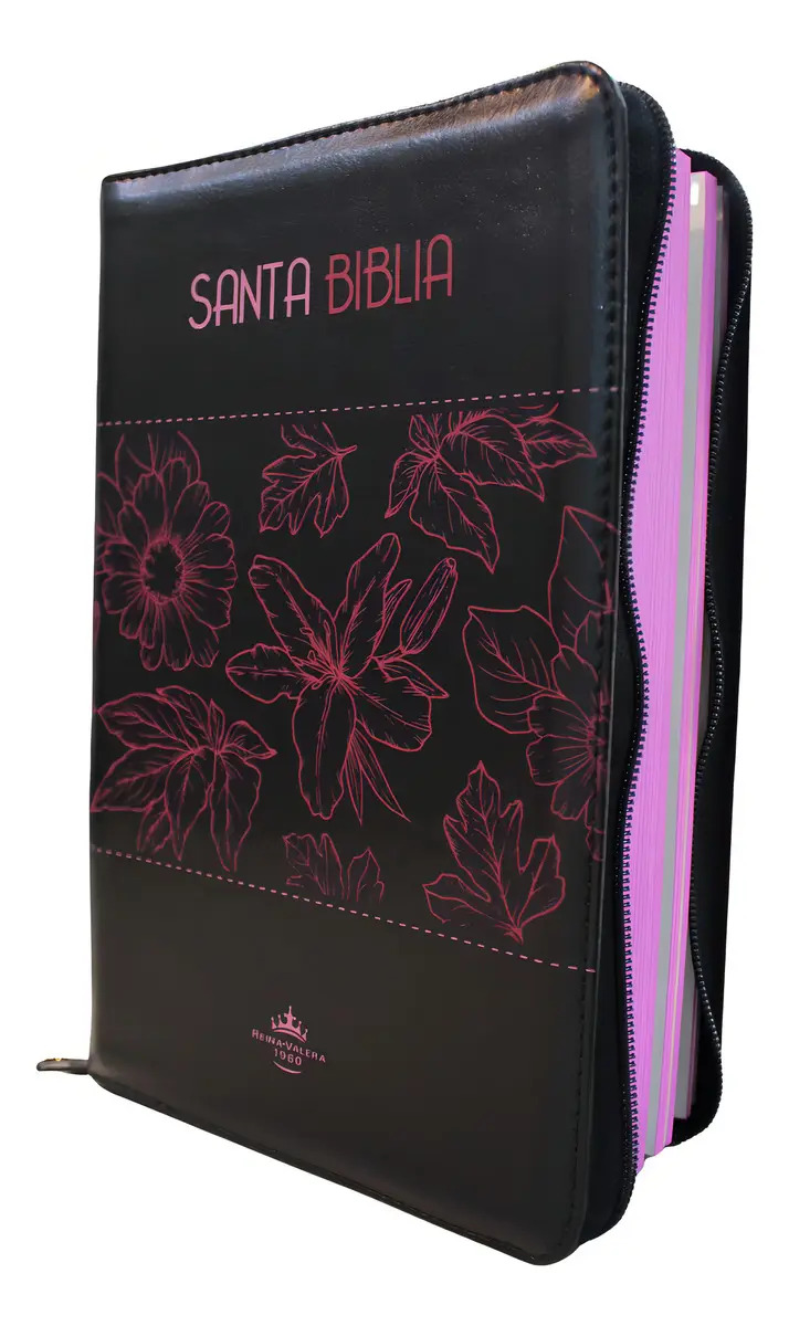 Biblia Letra Grande, Funda Cierre, Reina Valera 1960.