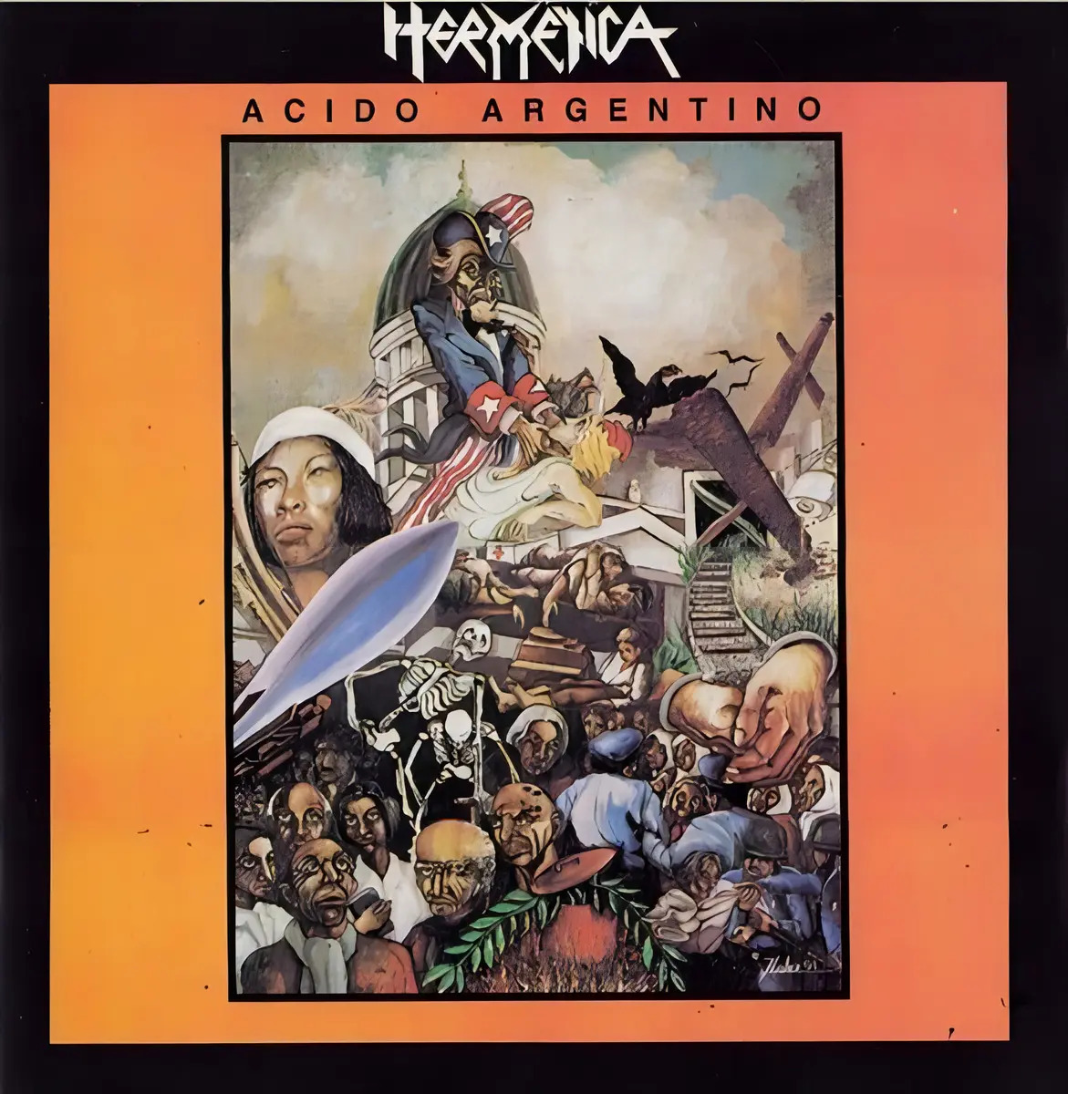 Hermetica Acido Argentino Vinilo Nuevo Almafuerte Iorio