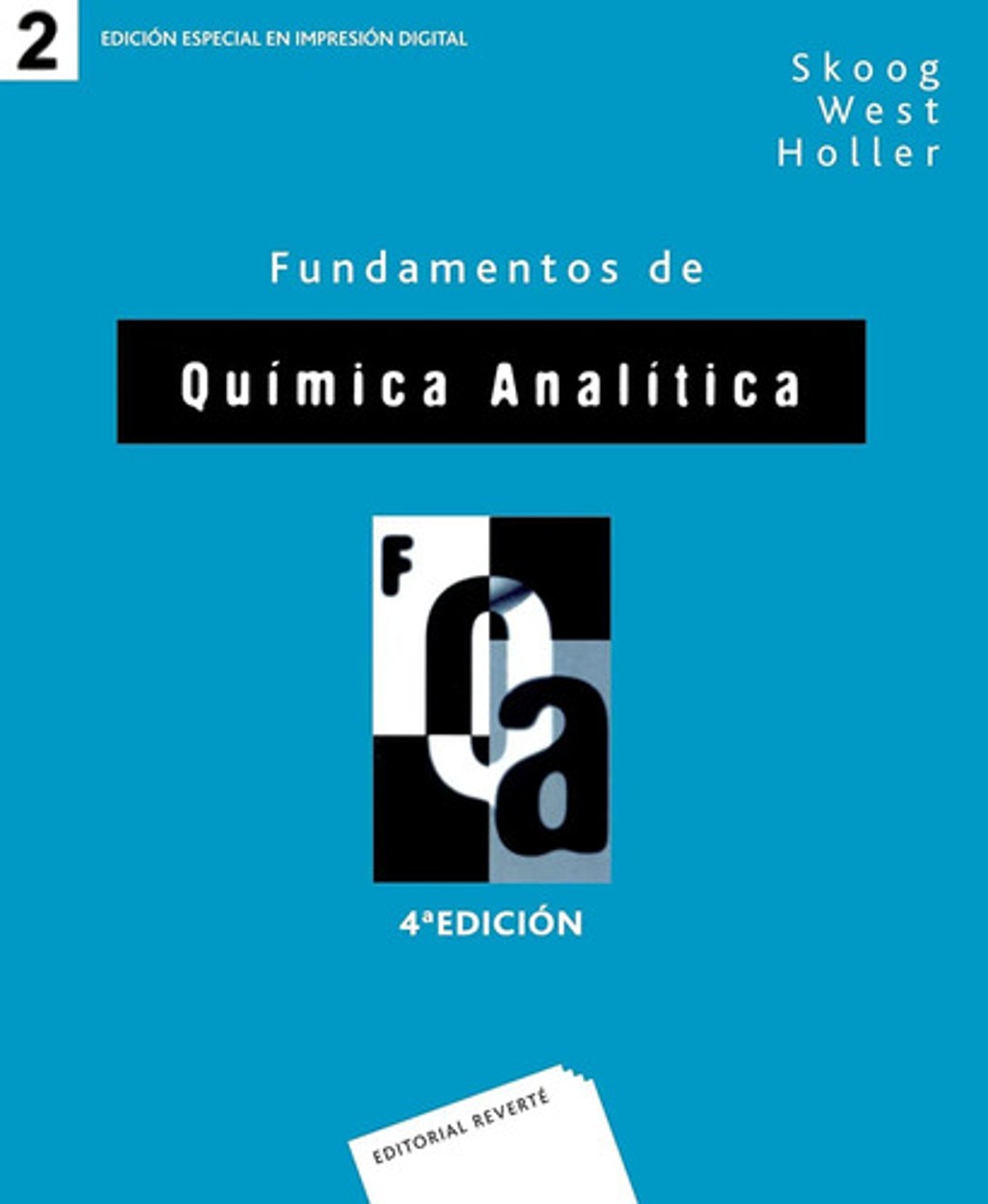 Fundamentos Química Analítica Skoog Vol 2 Reverté