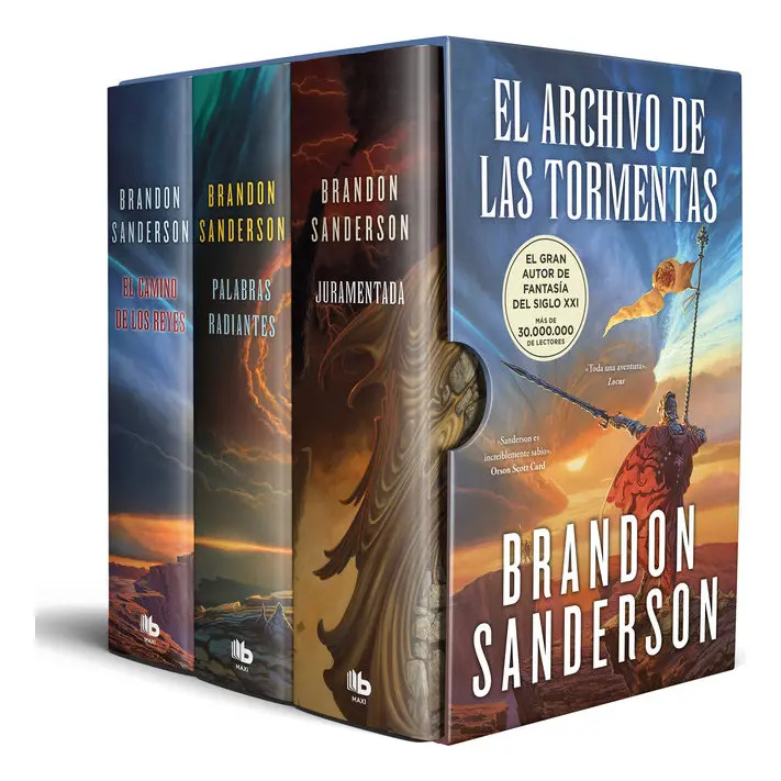 Brandon Sanderson Saga Archivo De Las Tormentas Box Estuche