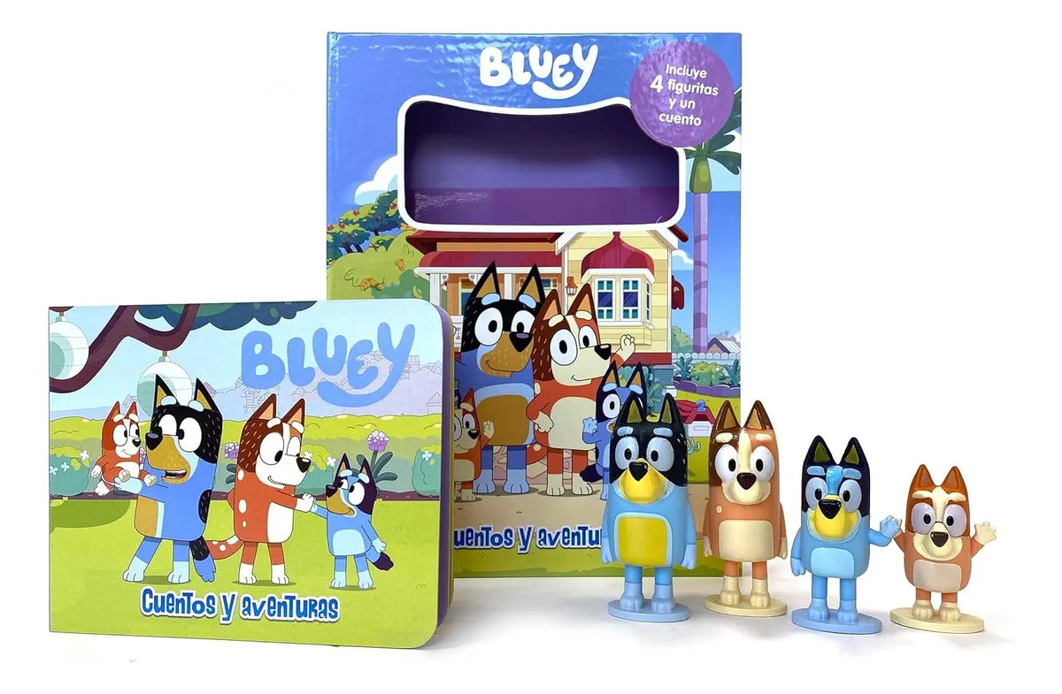 Libro Bluey - Aventuras Divertidas Para Niños Pequeños