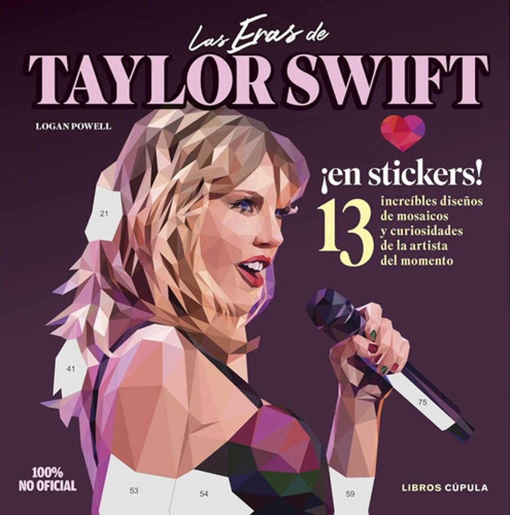 Libro Las Eras De Taylor Swift Con Pegatinas