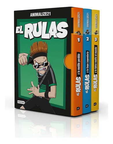 Estuche El Rulas (1, 2, 3), De Animalize21., Vol. 1/2/3. Editorial Destino Infantil & Juvenil, Tapa Dura En Español, 2024