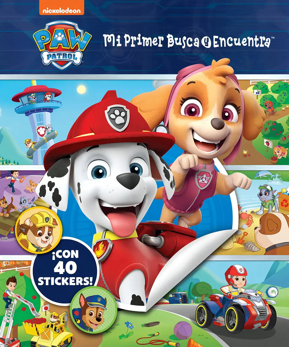 Paw Patrol Mi Primer Busca Y Encuentra: Juego Visual Infanti