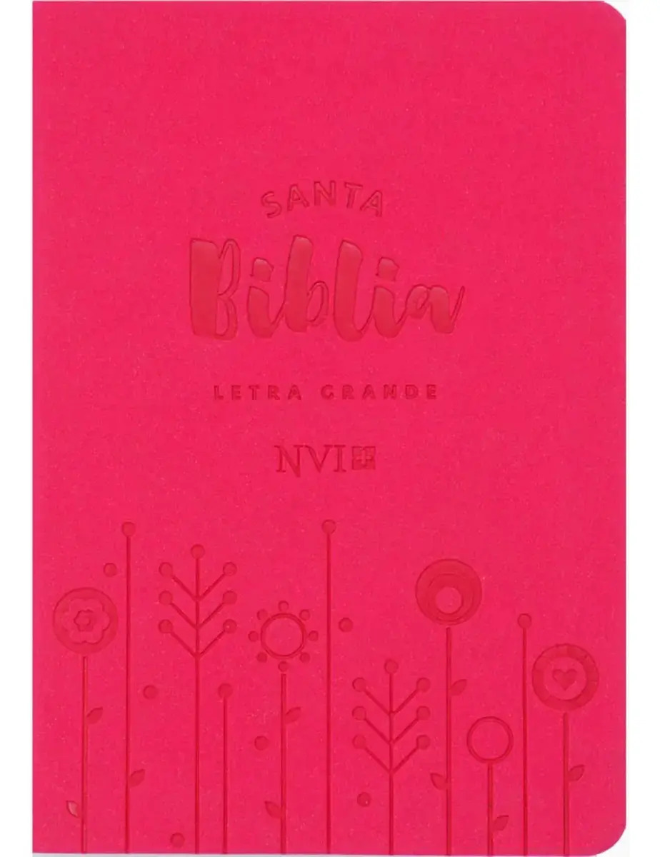 Biblia Nueva Versión Internacional NVI Fucsia Letra Grande
