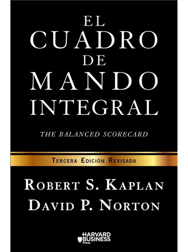 Libro El Cuadro De Mando Integral - Robert S. Kaplan