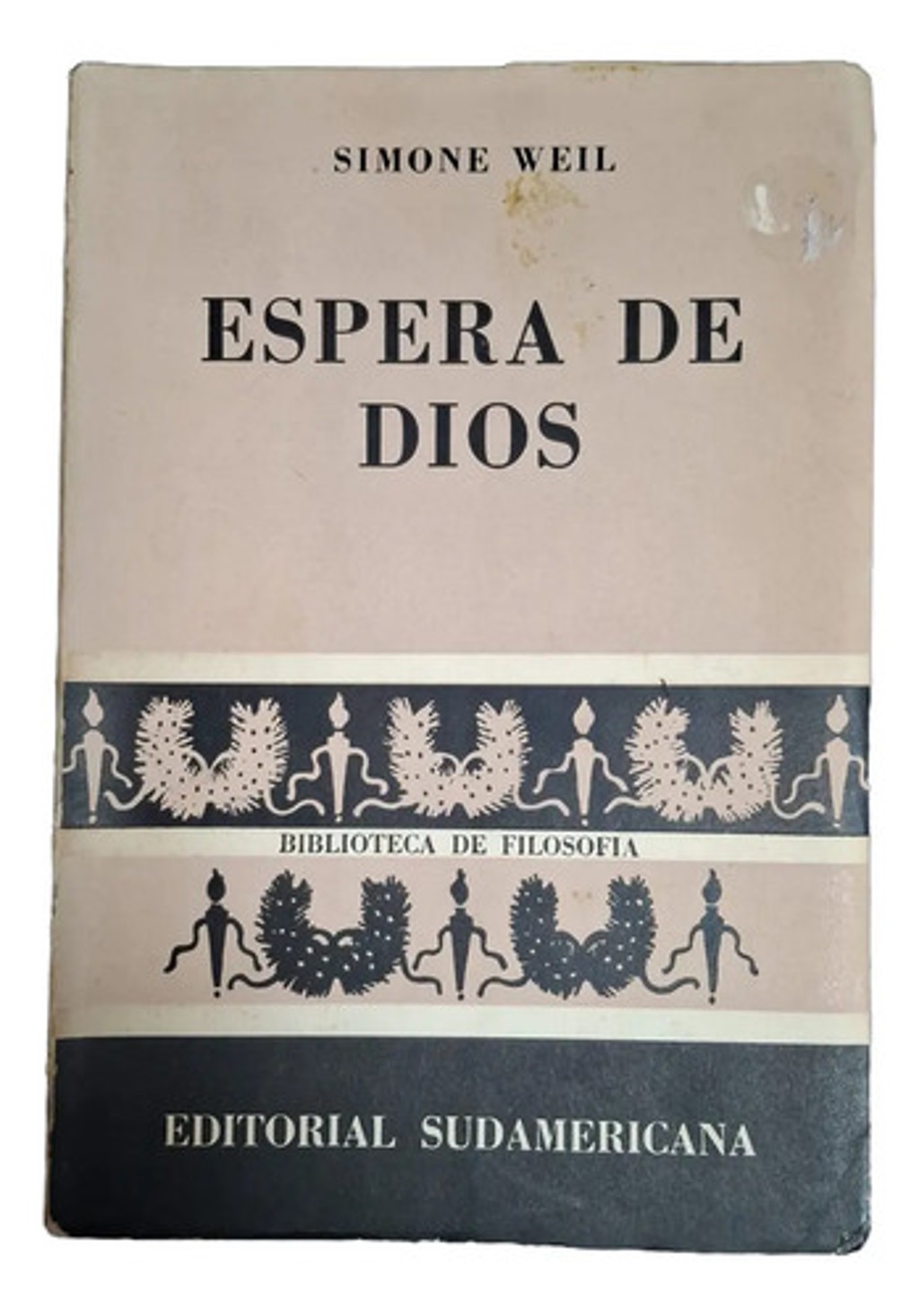 Simone Weil - Espera De Dios Libro Filosofía Espiritual