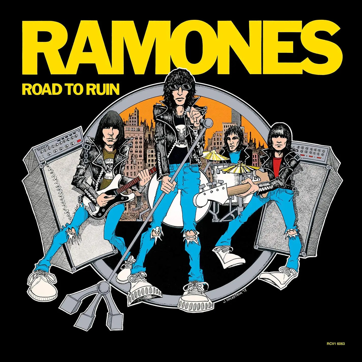 Ramones Road To Ruin Punk Clasico Legendario Disco