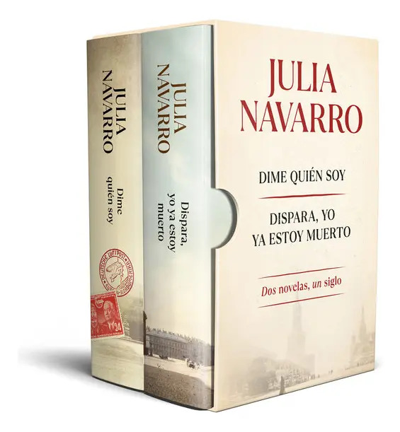 Estuche Julia Navarro Dos Novelas Dime Quién Soy Dispara