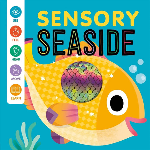 Libro Sensorial Para Bebé-mar Y Playa-toca Y Siente (ingles)