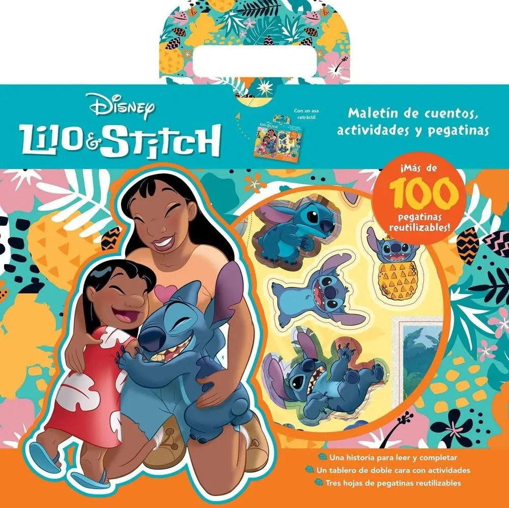 Lilo & Stitch  Maletín De Cuentos, Actividades Y Pegatinas