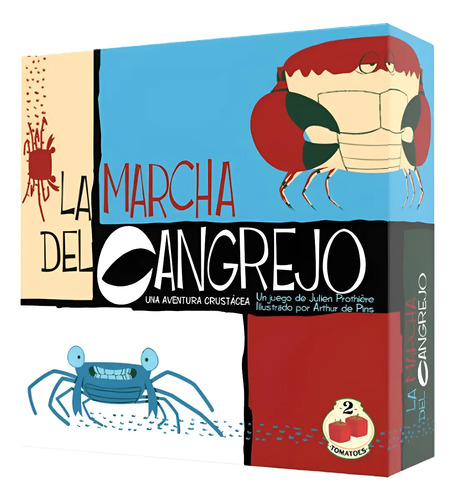 Juego Marcha Cangrejo  Deducción Cooperativo Cartas