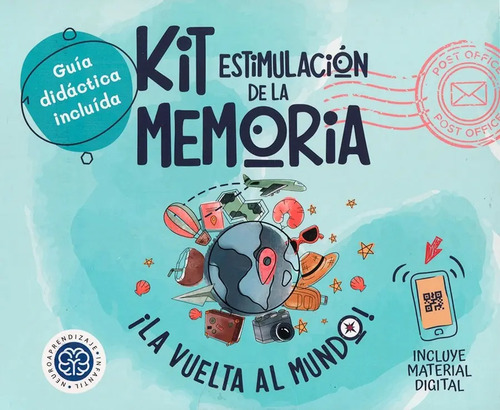 Kit Memoria Cognitiva Vuelta Al Mundo Juego Estimulacion