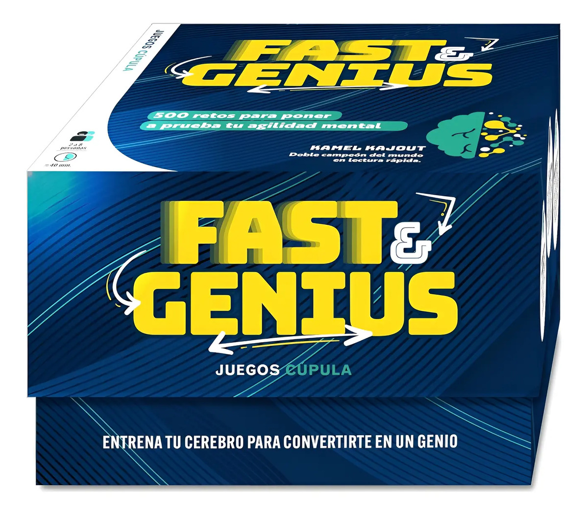 Fast & Genius  Retos Mentales Juego De Cartas