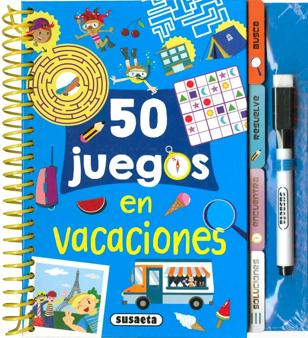 50 Juegos Vacaciones  Niños Actividades Familia