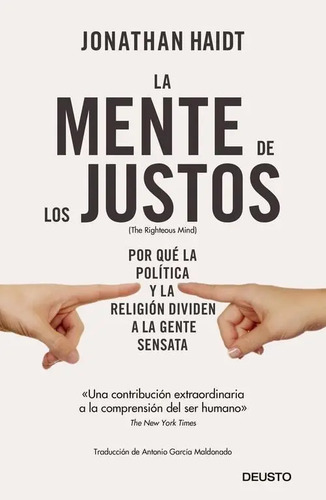 Libro La Mente De Los Justos - Jonathn Haidt - Planeta