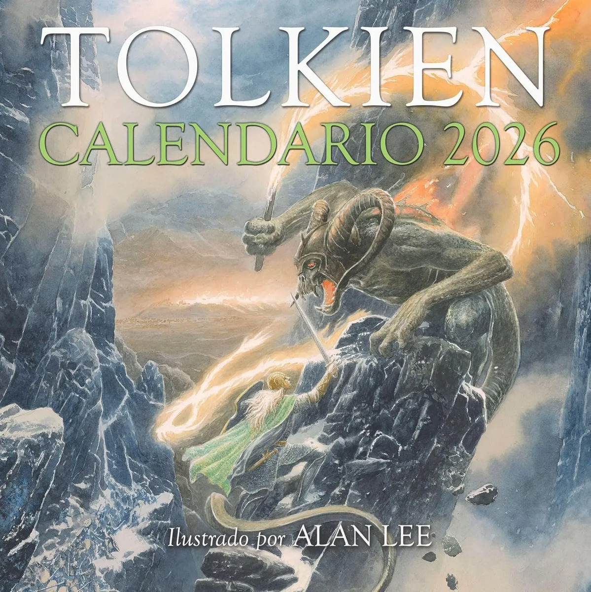 Calendario Tolkien 2026 Oficial  Tierra Media