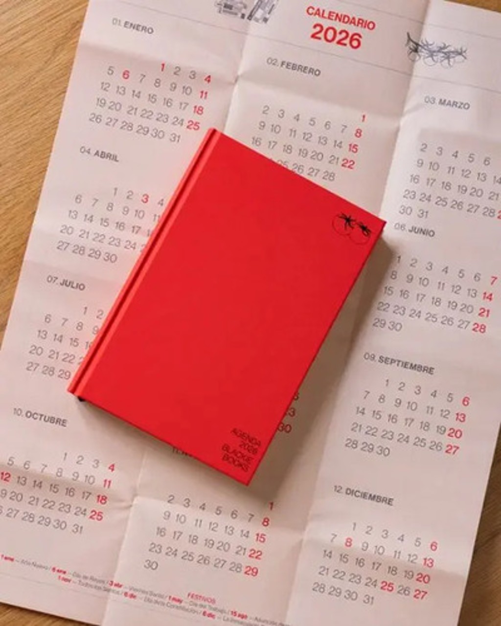 Agenda Blackie Books 2026 Semana Vista Organizacion