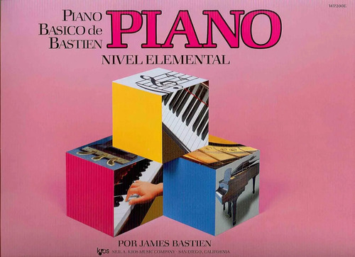 Piano Básico Bastien Nivel Elemental Libro Principiantes