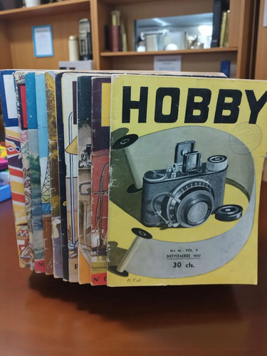 Lote De 10 Revistas Hobby  Años 1937-1942