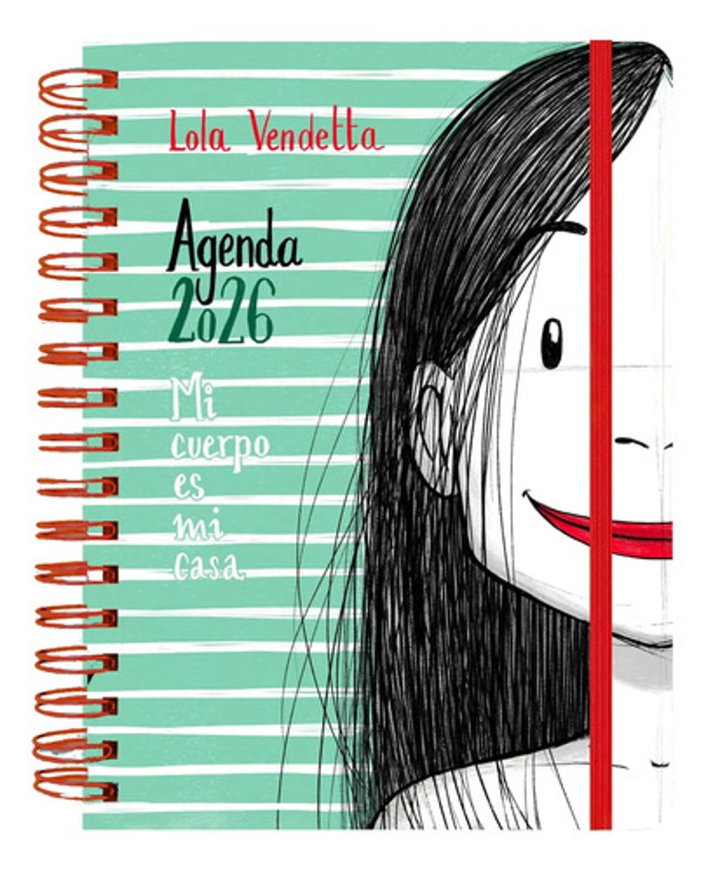 Vendetta Agenda Anual Semanal 2026 Lola Vendetta