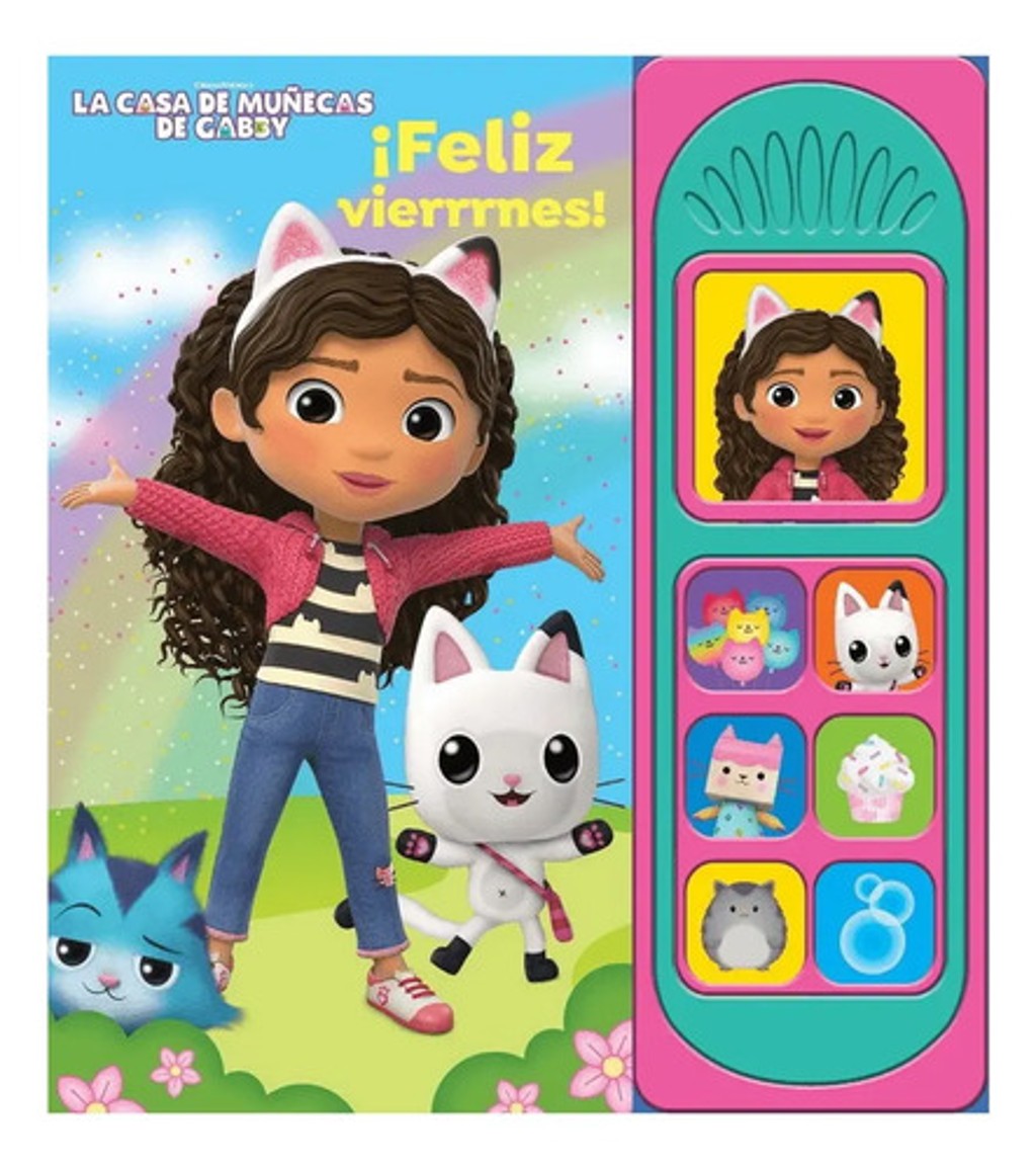¡feliz Vierrrnes! Gabby's Dollhouse Libro Sonoro