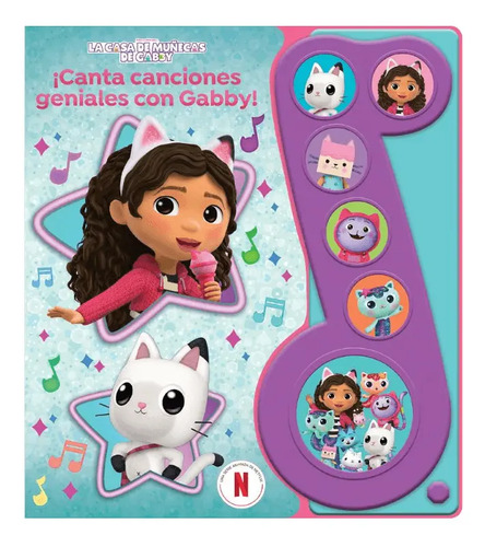 La Casa De Muñecas De Gabby Canta Canciones Geniales Con Gabby, De Varios Autores., Vol. 1. Editorial Phoenix International Publications, Tapa Blanda En Español