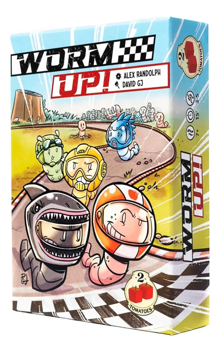 Juego De Mesa Worm Up Carreras De Gusanos 7+